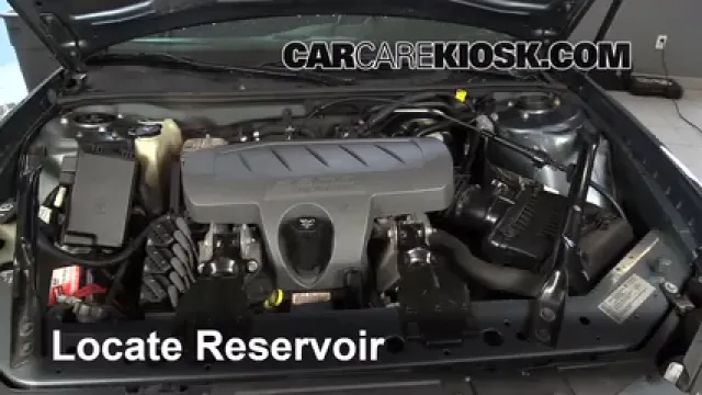 2007 Pontiac Grand Prix 3.8L V6 Líquido limpiaparabrisas Agregar líquido